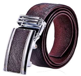 Ремень из кожи страуса