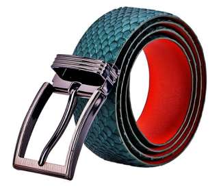 Ремень из кожи питона