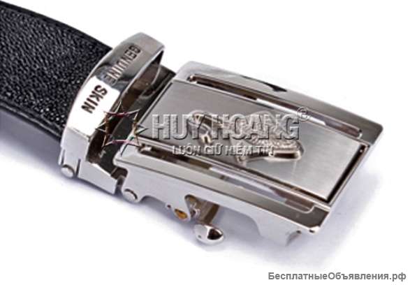 Ремень из кожи ската