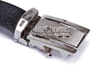 Ремень из кожи ската