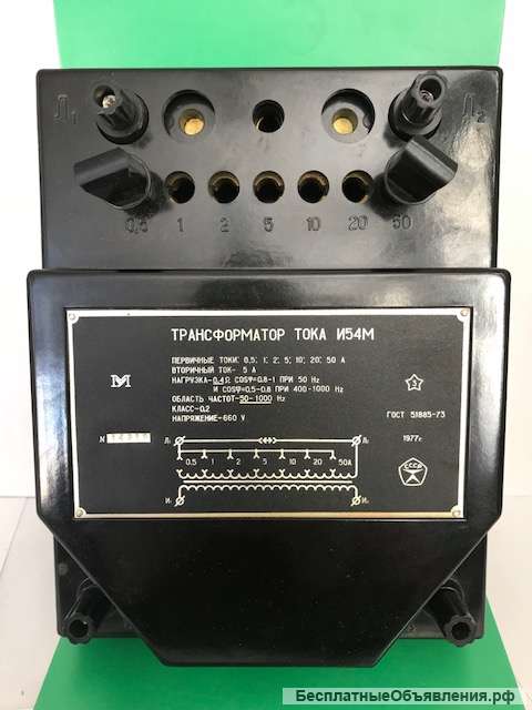 Трансформатор тока и-54, и-515, утт-5, утт-6