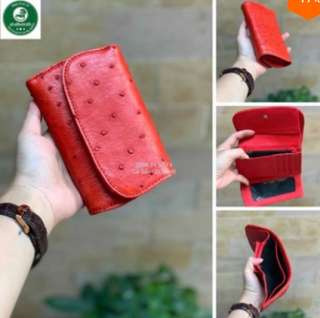 Кошелек натуральная кожа страуса