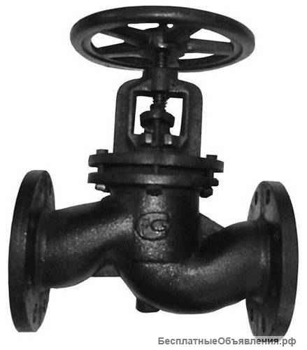 Клапан (вентиль) запорный 15ч8п, 15ч9п
