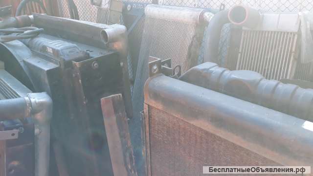 Радиатор масляный водяной бу разборка экскаваторов
