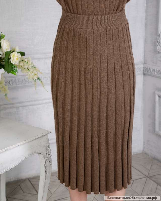 Юбка из шерсти яка 07032