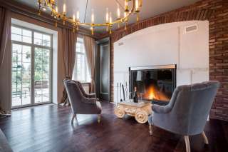 Коттедж с эксклюзивным ремонтом и мебелью в элитном поселке
