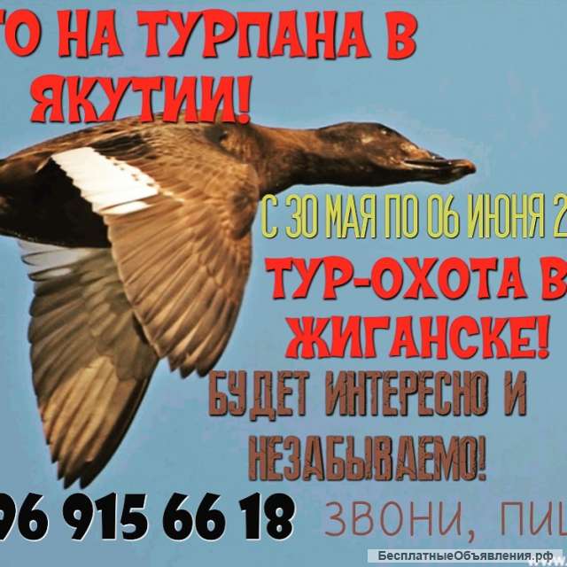 Охота и рыбалка на севере Якутии