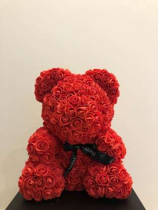Мишки из 3D роз опт