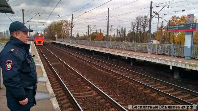 Полицейский на транспорте