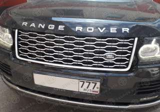 Решетка радиатора рестайлинг range rover тюнинг ренж ровер решетка