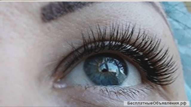 Наращивание, ламинирование, ботокс ресниц