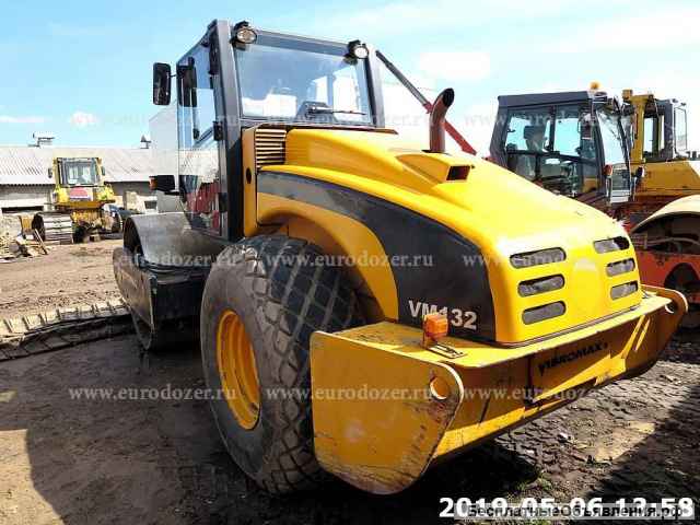 Грунтовый каток JCB 132, 13 т, 5900 м/ч