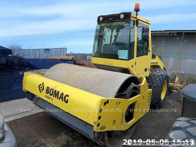 Грунтовый каток BOMAG 213, 2014 г, 5800 м/ч, 16 т