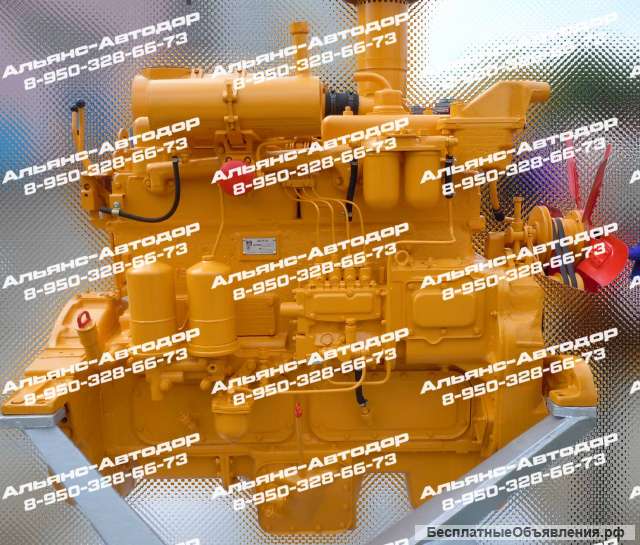 Двигатель Д-160/Д-180 на трактор или бульдозер ЧТЗ Уралтрак Т-130, Т-170, Б-10