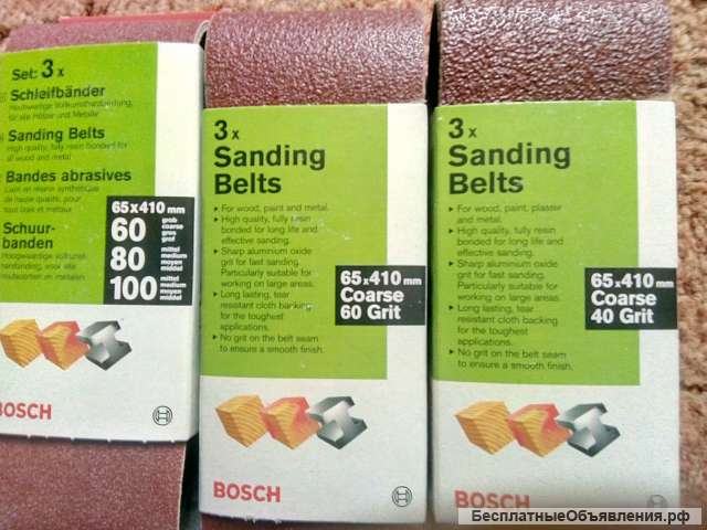 Шлифовальная лента bosch