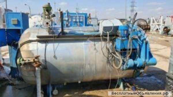 Автоклавы Xorrela AG, горизонтальные, нержавеющие, объем 2844л
