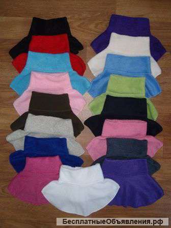 Манишки флисовые