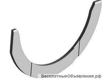 Полукольцо верхнее 65.01150-0017