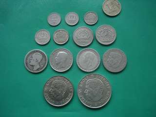 Серебряные монеты королевства Швеция