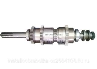 Фрикционный вал в сборе 1М63 призводства Завод им.Кирова, Тбилиси 6-ти шлицевой