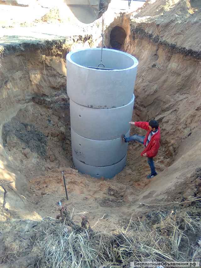 Септики, Канализации, Изготовление и монтаж под ключ с подводом к дому