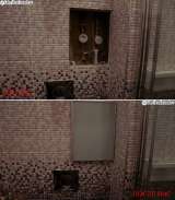 Дверца для смотровой ниши в ванной комнате