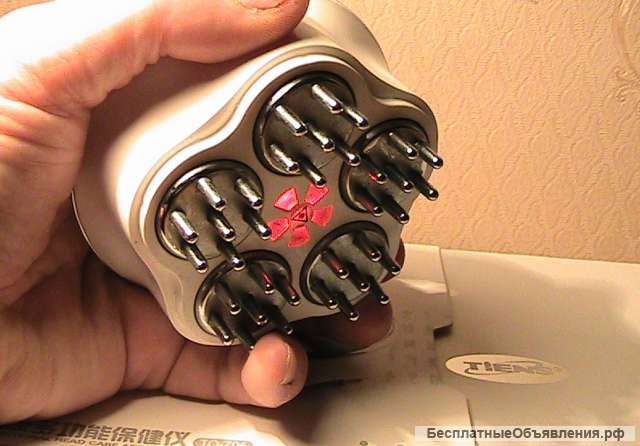 Электромассажер лазерный акупунктурный для ухода за кожей головы