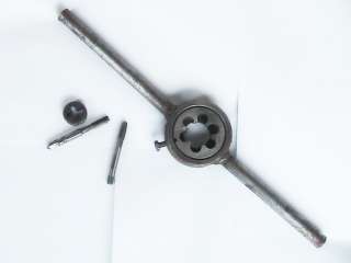 Плашка (лерка) трубная G 3/4, плашка метрическая и метчики