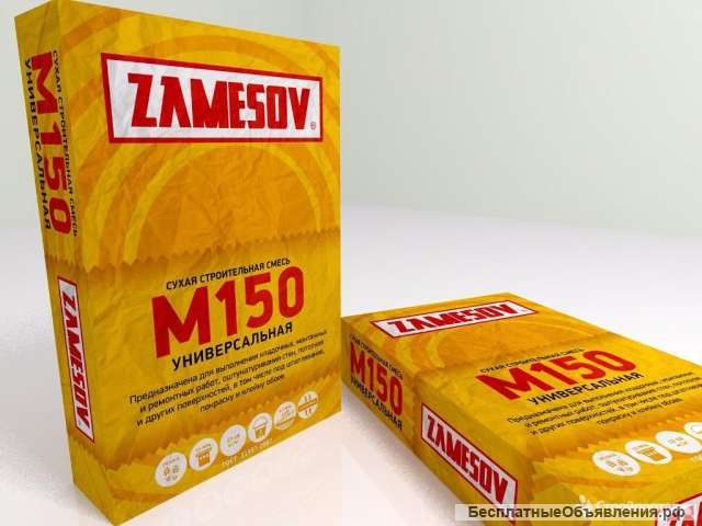 Сухие смеси в мешках м150 м200 м300, цемент м500 в Видном