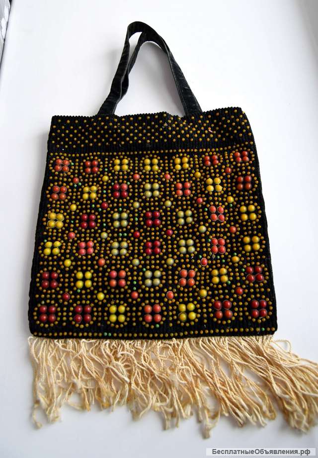 Сумочка дамская с бахромой