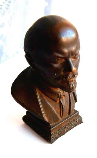 Бюст В.И. Ленина. Бронза