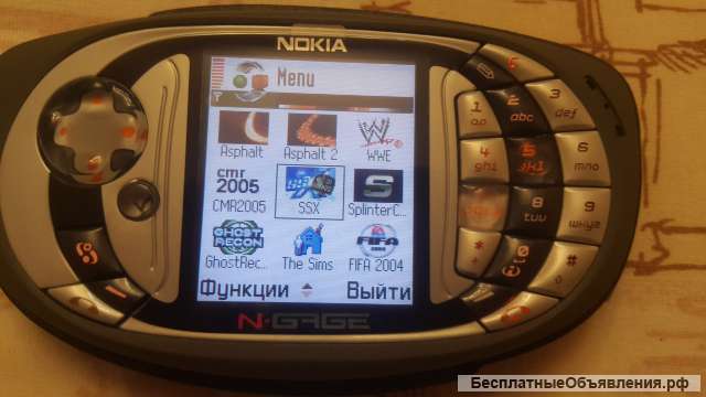 200 игр Nokia N-Gage QD идеальное состояние
