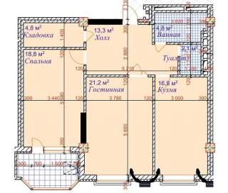 2-х ком.кв на Юж.Магистрали/Бакаева