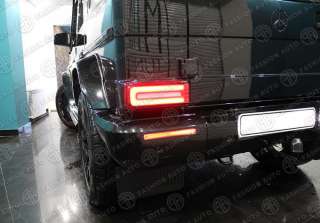 Фонари рестайлинг 2018 Mercedes G 463 мерседес 463
