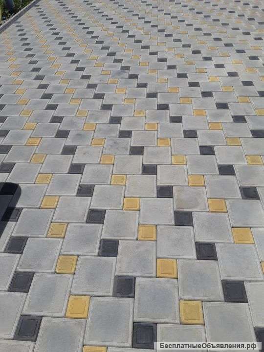 Укладка и продажа тротуарной плитки в Краснодарском крае