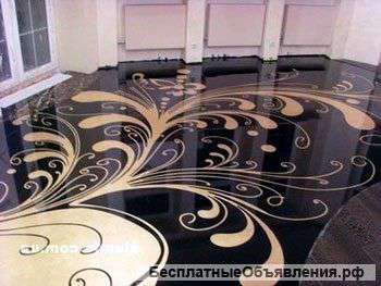 3D полы, Наливные полы