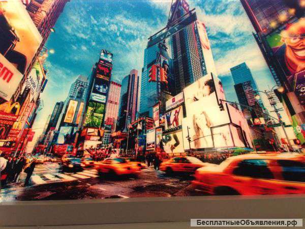 Интерьерная печать УФ-чернилами на уникальном новейшем оборудовании