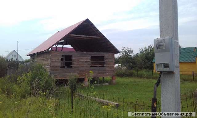 Недостроенный дом снт Озерки