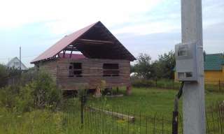 Недостроенный дом снт Озерки