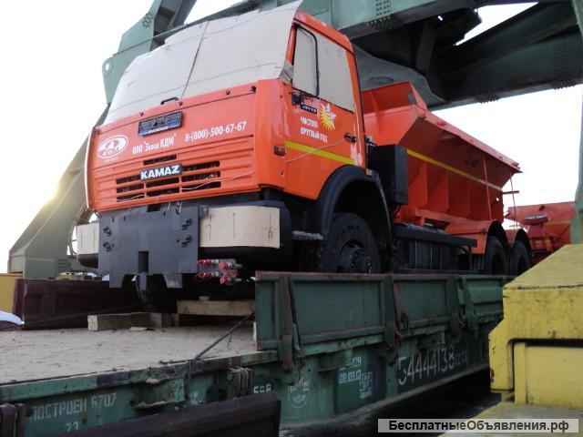 Отправка и прием на ж. д. станциях Крыма грузов и техники.