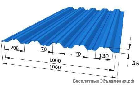 Профнастил НС-35 Распродажа