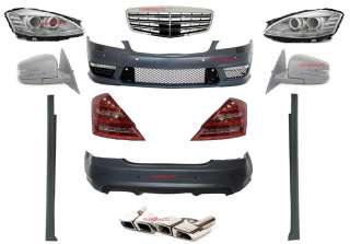 Mercedes 221 комплект рестайлинга 63 amg полный