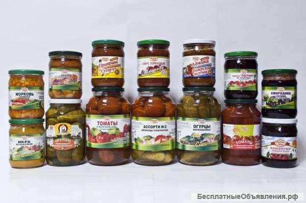 Консервация из РБ