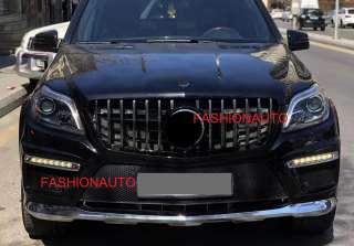 Решетка gtr mercedes gl x 166 мерседес жл 166 хром