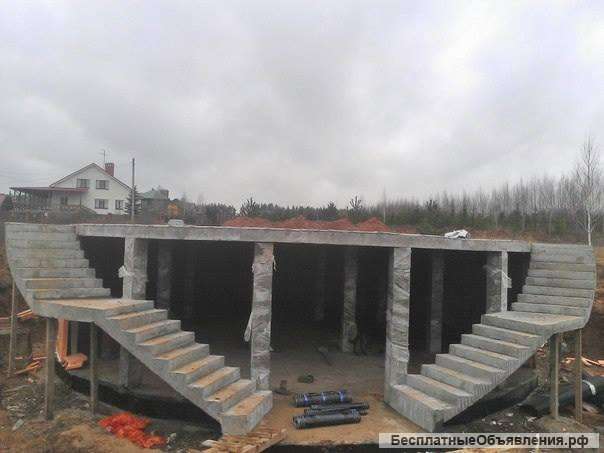 Монолитные, Кладочные, Кровельные работы