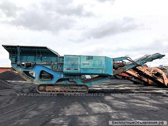 Щековая дробилка Powerscreen XR 400S, 2011 г, 4300 м/ч, из Европы