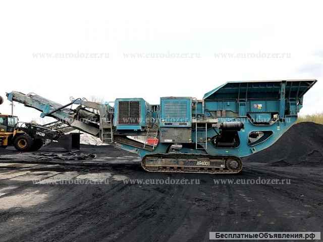 Щековая дробилка Powerscreen XR 400S, 2011 г, 4300 м/ч, из Европы