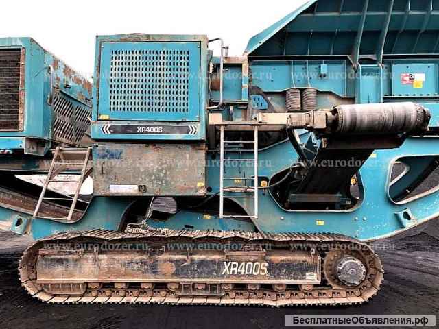 Щековая дробилка Powerscreen XR 400S, 2011 г, 4300 м/ч, из Европы