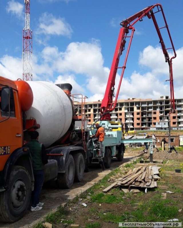 Производство и доставка бетона