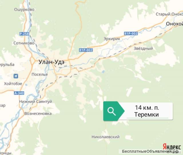 УЧАСТОК- 10 соток."Теремки"по Спиртзаводской трассе 14 км.